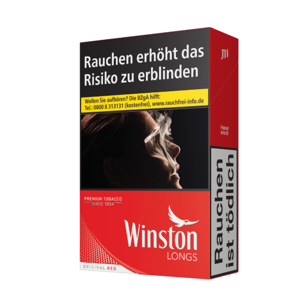 Winston Red Long XXL 8 x 29 Zigaretten
